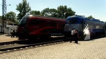 RailJet a cudn kodrna. Nelze pehldnout hned u vchodu na vstavit.