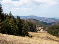 GONAP aneb Gorolia. Pohled od Velkho Polomu na sjezdovku Severka a ob Lomn pod n.