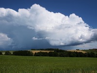 Boue nad Ostravou, vyhldka nad Velkou Polom.