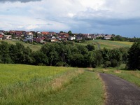 Boue nad Ostravou, vyhldka nad Velkou Polom.