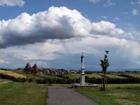 Boue nad Ostravou, vyhldka nad Velkou Polom.