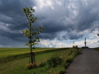 Boue nad Ostravou, vyhldka nad Velkou Polom.