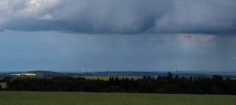 Boue nad Ostravou, vyhldka nad Velkou Polom.