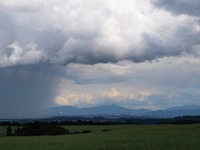 Boue nad Ostravou, vyhldka nad Velkou Polom.