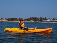 Kayaking.