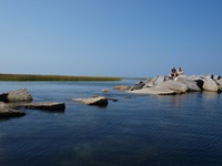 Kayaking.