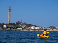 Kayaking.