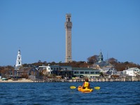 Kayaking.