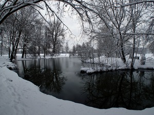 Ladovsk zima v Ostrav.