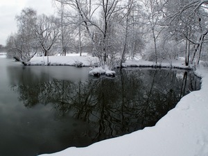 Ladovsk zima v Ostrav.