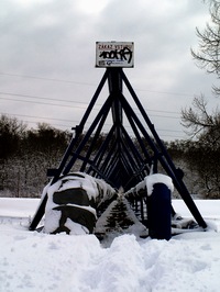 Ladovsk zima v Ostrav.