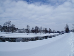 Ladovsk zima v Ostrav.