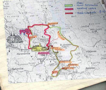 Mapa okruhu, kudy jsme se prot�hli...